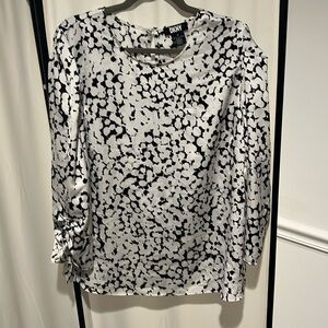 DKNY long sleeve IVK top